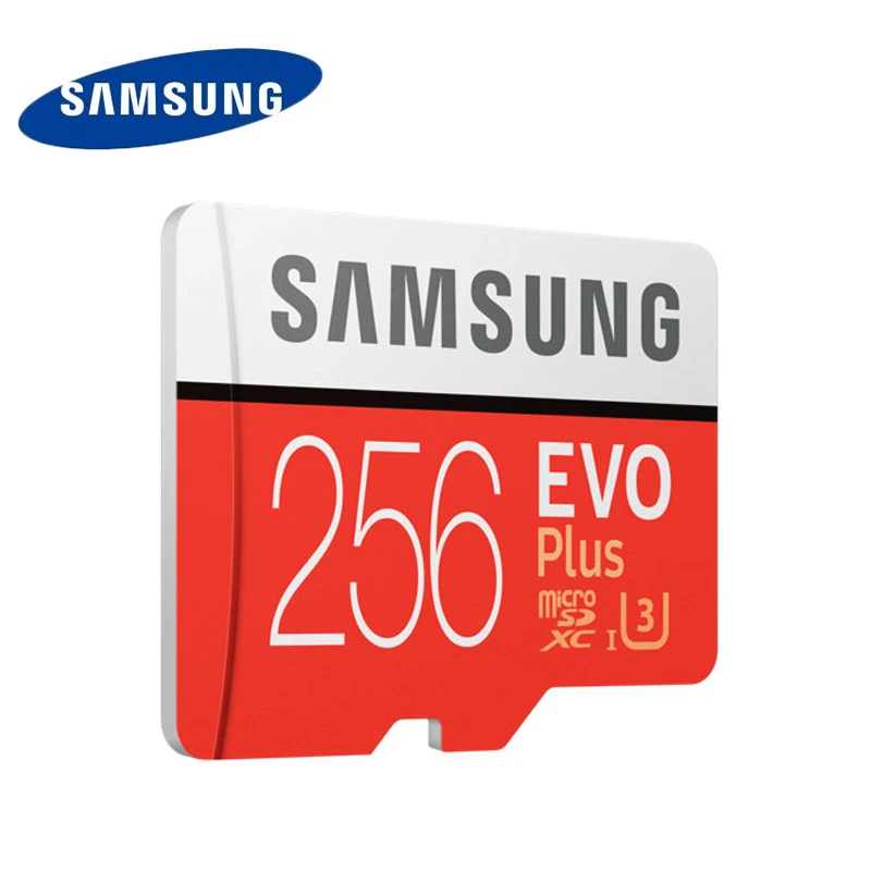 Карта памяти Microsd SAMSUNG EVO Plus Microsd карты Class10 64 Гб 128 ГБ 256 ГБ 512 ГБ SDXC U3 100 МБ/с. памяти флеш-карты памяти на 32 Гб SDHC U1 95 МБ/с. TF карты