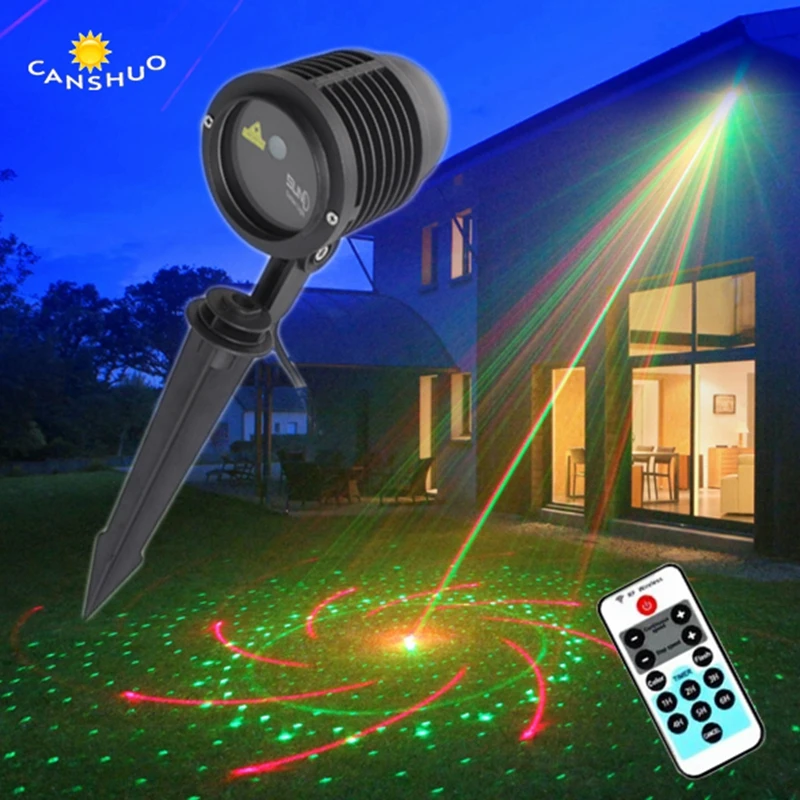 

High intensity laser Star light Landscape RGB Outdoor Waterproof Christmas Laser Light Projector Effect Garden Atmosphere light
