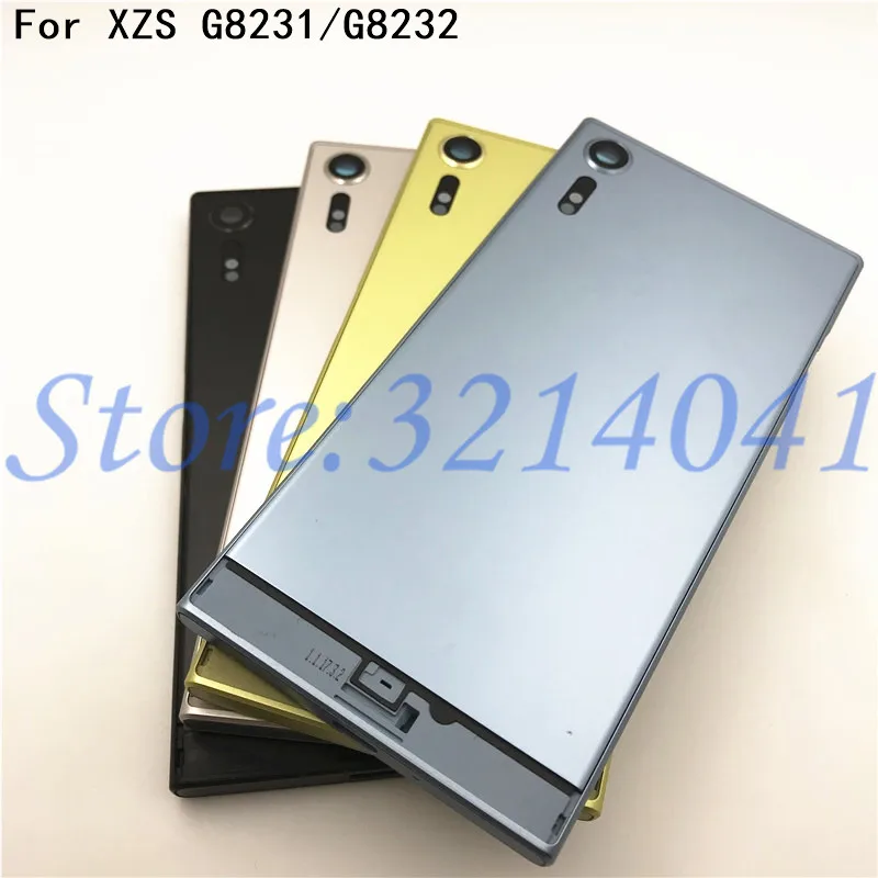 

Original New Metal Battery Housing Door For Sony XZS G8231 G8232 Back Cover Case Battery Door Back Cover Housing Frame With Logo
