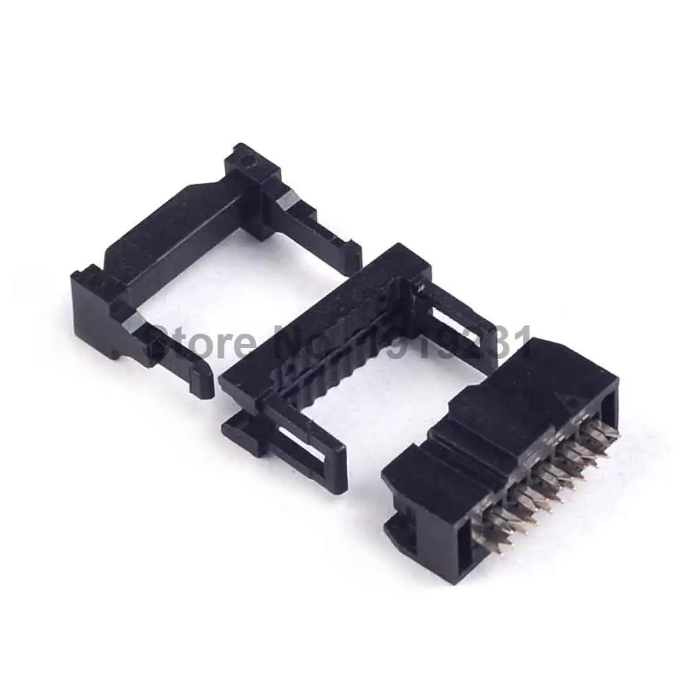 1 foot 10-Pin IDC Female-Female Jumper Cable