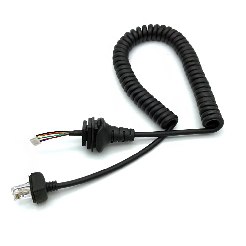 Mic Cable For HM-152 ICOM RADIO MICROPHONE IC F121S IC F221S,IC F221,IC F520 (1)