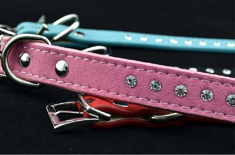 L15_New_arrival_Pet_cat_dog_Collar_Clear_Rhinestones_Diamante_Soft_Suede_Leather_Puppy_Cat_dog_Collar_supplies_ (10)