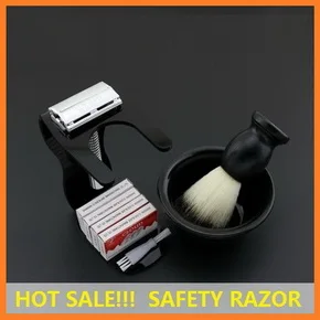 Borboleta de Metal Fosco de Alta Cor de Bronze Safety Razor Double Edge Navalha Weishi Prateado 9306 f 9306 c 9306 i Arma Preto Qualidade Novo 11 double edge