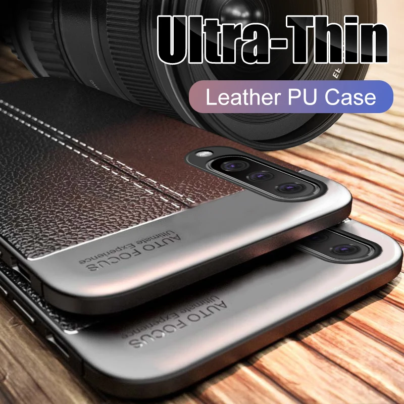 

Luxury Leather Soft Silicone Case For Samsung Galaxy A20 A30 A40 A50 M10 M20 M30 Cover A3 A5 A7 2017 A6 A8 2018 Shockproof Case