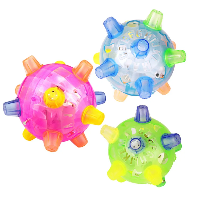 

Toy ball creative children luminous toy flash ball bouncing ball