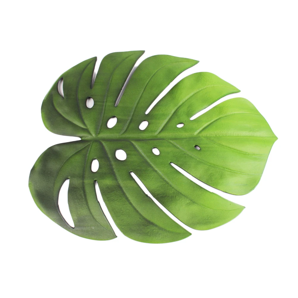 Искусственный лист растения EVA водостойкий изоляционный коврик для домашнего украшения стола MDJ998 - Цвет: 1