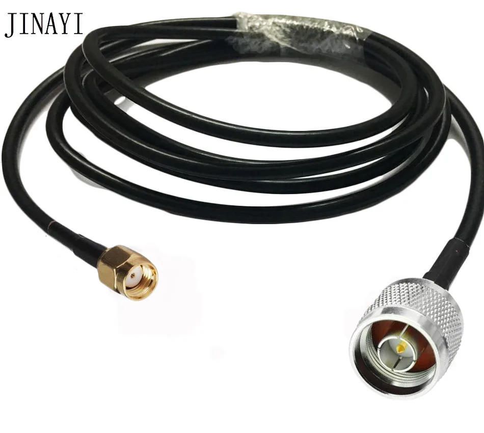RG58 50 3 RP SMA Male to N Male Connector RF Coaxial Coax Cable 50ohm