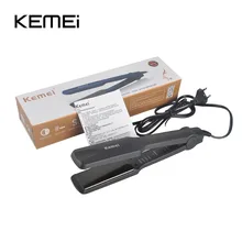 Профессиональный утюжок для укладки волос Профессиональный Выпрямитель для волос Инструменты для укладки щипцы выпрямитель для волос Kemei KM-329