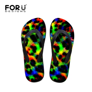 

New Summer Fashion Flip Flops Men Leopard Print Flat Shoes Massage Beach Slippers Men Flip-flops High Quality Sandals Slipper