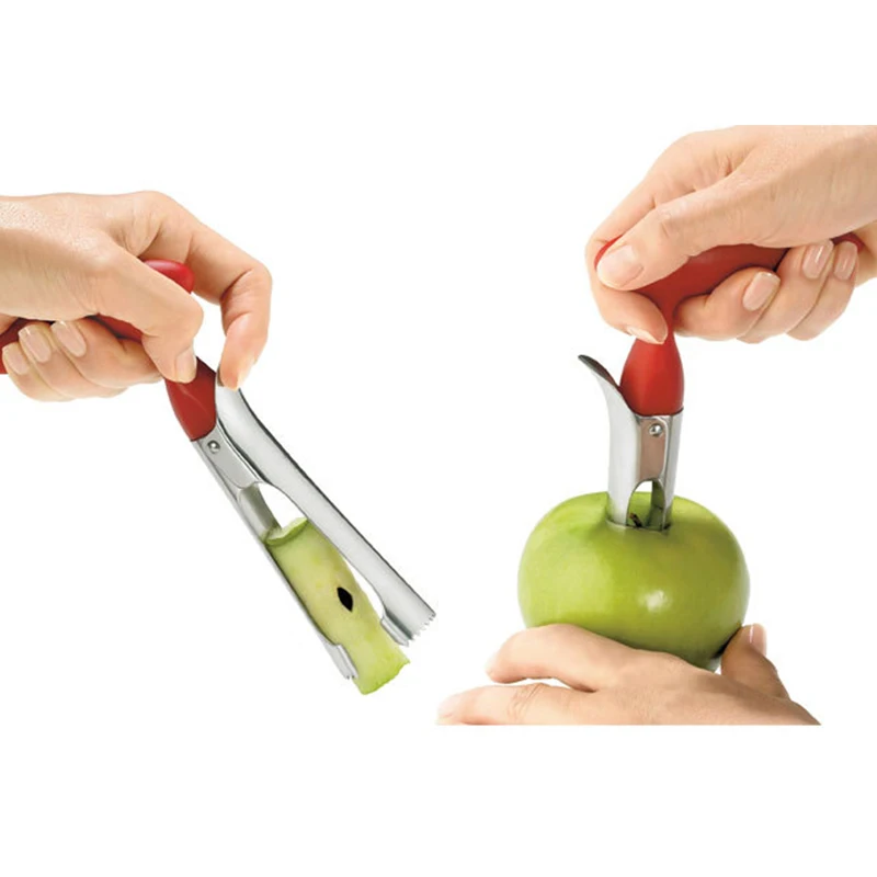 1Pcs Stainless Steel Apple Corer Fruit Seed Core Remover Knife Kitchen