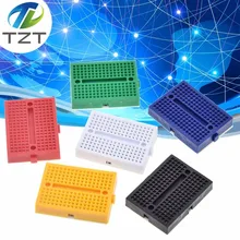Tzt SYB-170 mini solderless protótipo tábua de pão 170 tie-points 35*47*8.5mm para arduino kit diy