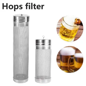 

7x18cm/7x29cm 300 Micron Stainless Steel Hop Spider Mesh Beer Filter For Homemade Brew Home Coffee Dry Hopper Home Brew