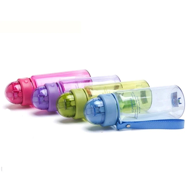 UPORS 400/560 мл пластиковая бутылка с соломинкой и веревкой портативная BPA детская бутылка для воды герметичная Тур Спортивная бутылка для воды