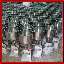 Нержавеющая сталь(5-50 мл) ручной крем-паста машина для наполнения жидкостью