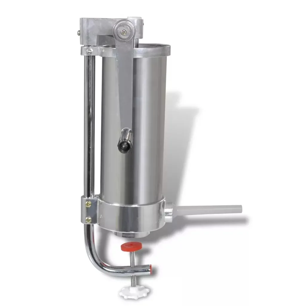  Sausage Filler Salami Meat Making Machine 3.5L Stainless Steel Manual Food Maker Kitchens Restauran - 33032143791