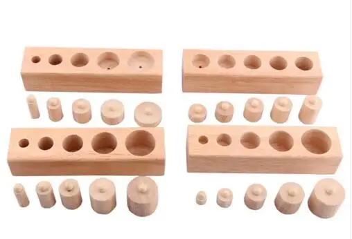 Russian warehouse Wooden toys Montessori Educational Knobbed Cylinder Socket Blocks Toy Baby Development Practice and Senses Russian warehouse Wooden toys Montessori Educational Knobbed Cylinder Socket Blocks Toy Baby Development Practice and Senses