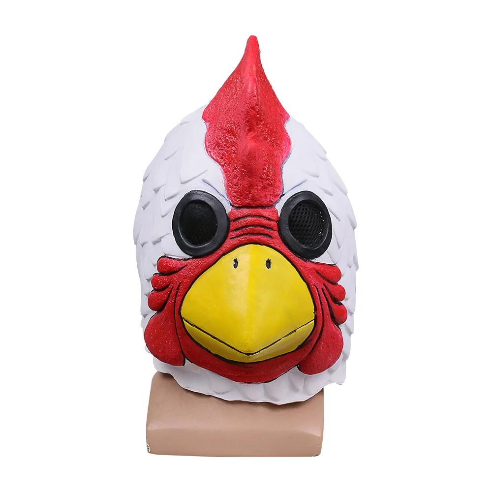 Game Hotline Miami Shit Head Mask Head of Chicken Latex Mask Halloween