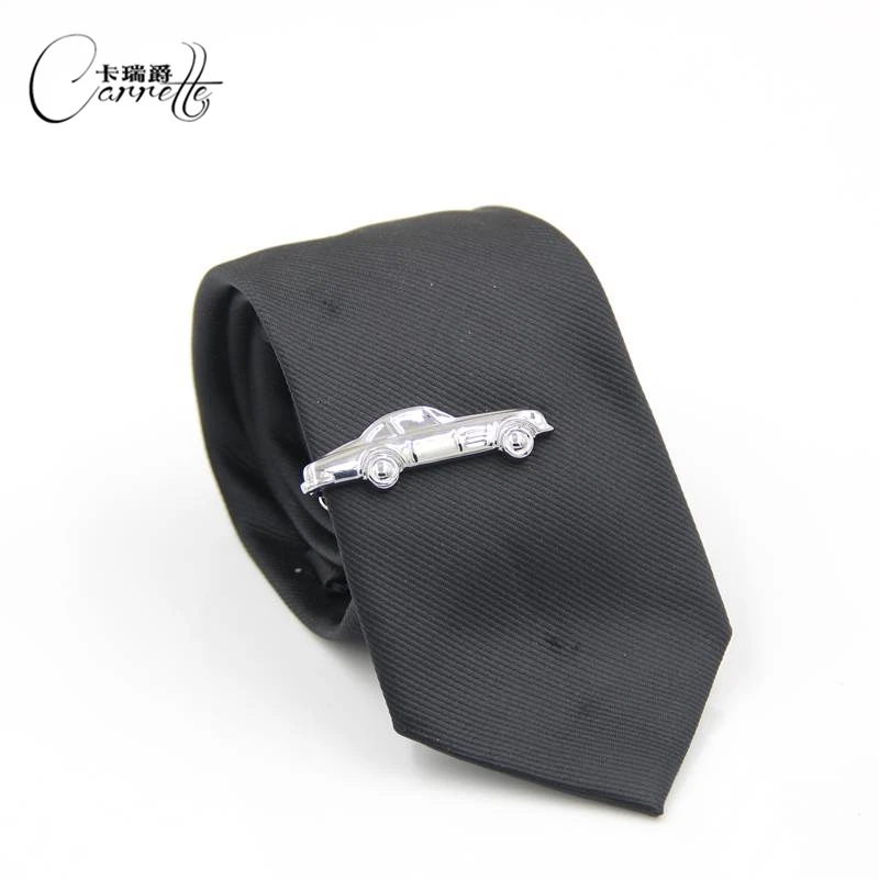 New car car model tie clip professional custom copper metal clip high end men's tie clipin Tie