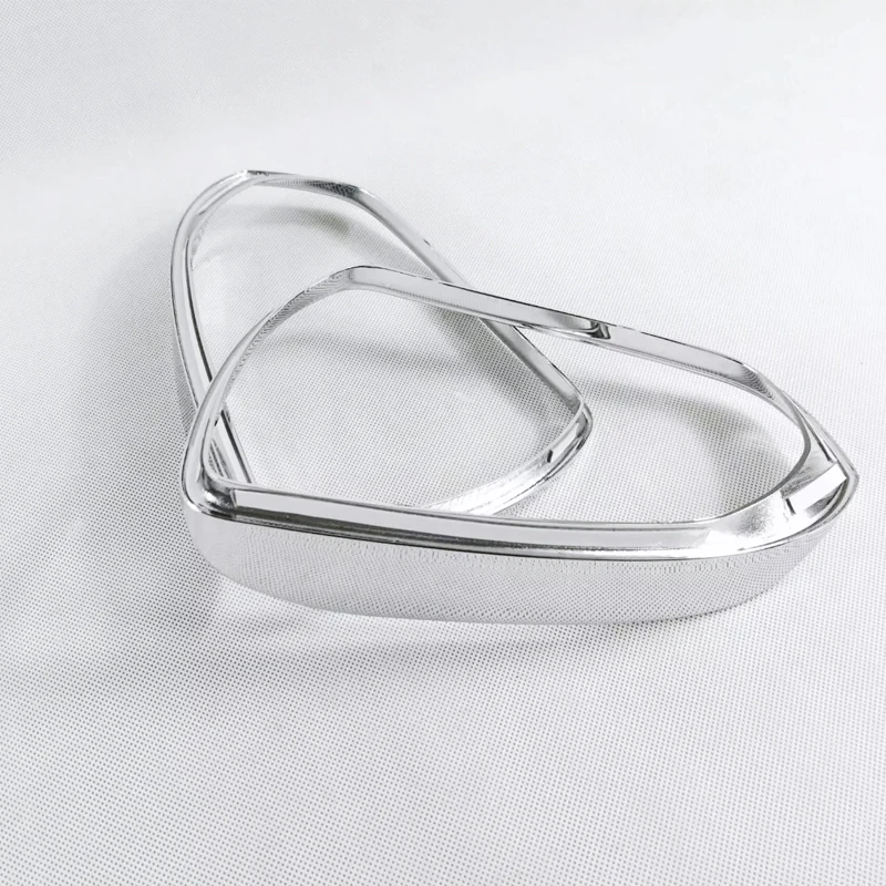 HIGH Flying Rear View Side Door Mirror Sun Rain Guard Cover Frame Trim ABS Chrome 2pcs for Chevy Chevrolet Cruze 2017 2018