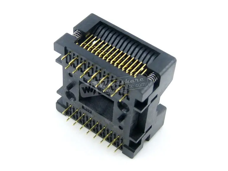 OTS-32-1.27-16 SOP32 SO32 SOIC32 Enplas IC Test Burn-In Socket Programming Adapter 11.25mm Width 1.27mm Pitch