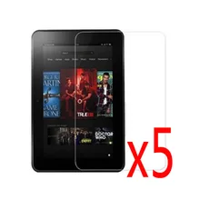 5x пленка+ 5x чистая одежда, Антибликовая матовая защитная пленка для экрана для Amazon Kindle Fire HD 7 HD7 7"