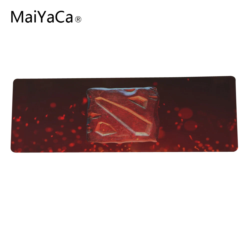  MaiYaCa 300x800mm Dota 2 Logo Jogos Estendida Wide Grande Mouse Pad Tamanho Grande Mat Mesa de Ano 