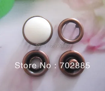 

FREIGHT FREE 18L chalk pearl snap button pearl snap poppers garment button 4 part