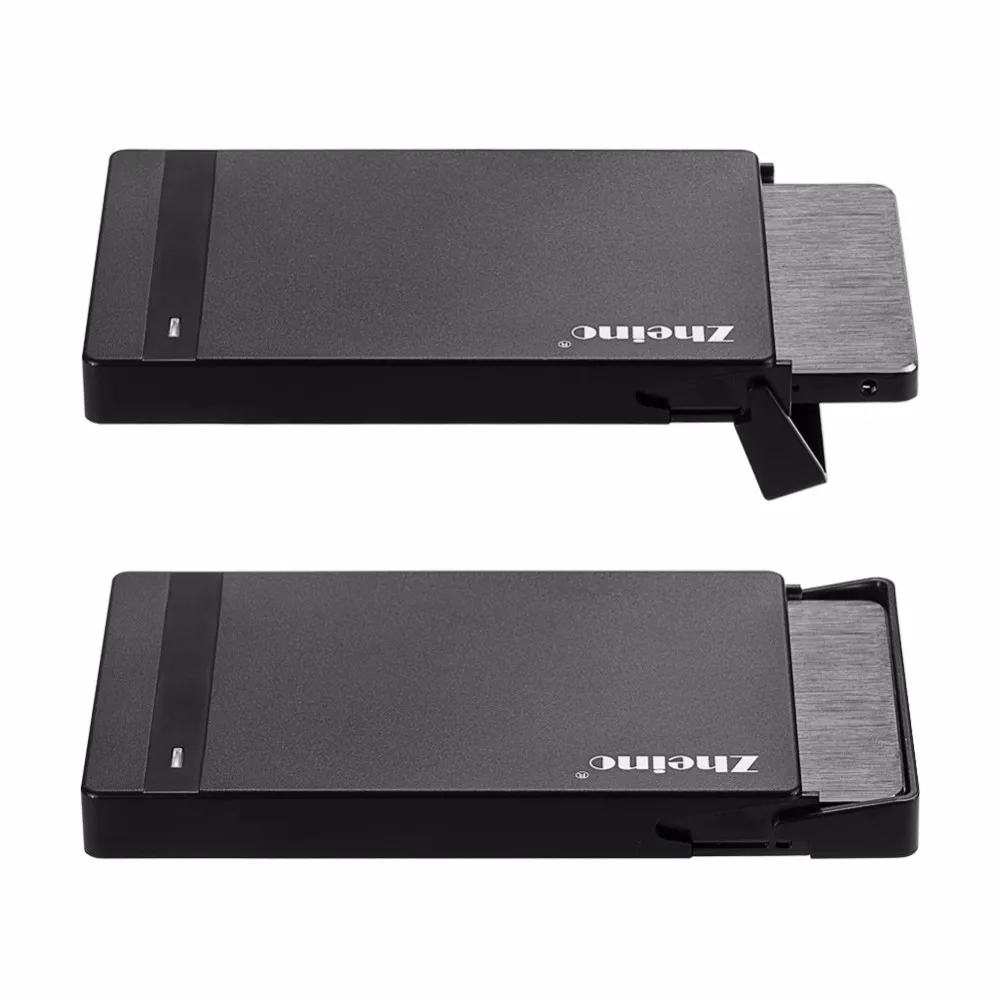Zheino 2,5 дюйма USB 3,0 внешний корпус Чехол-коробка Тип A-Micro B для 7 мм 9,5 мм Sata SSD/HDD жесткий диск без инструмента