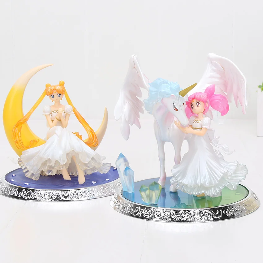 

17cm Sailor Moon Action Figure 1/8 scale painted figure Princess Serenity Doll PVC Action Figure Collectible Model Toy