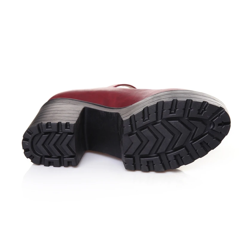 BLXQPYT/Большие размеры 34-46, весенне-осенние женские туфли с острым носком на высоком каблуке 9 см, свадебные туфли для вечеринки туфли-лодочки на толстой подошве 933-2