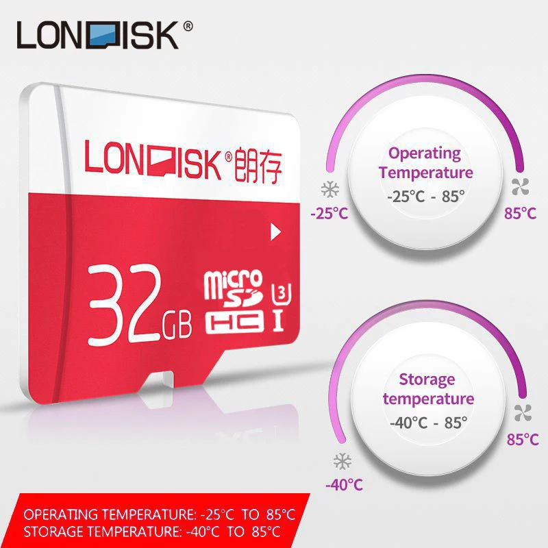 Londisk Карта Micro Sd 16 ГБ 32 ГБ 64 ГБ 128 ГБ UHS-3 Class10 Памяти карты Флэш-Карты Памяти Microsd TF Карта для смартфона планшета камеры