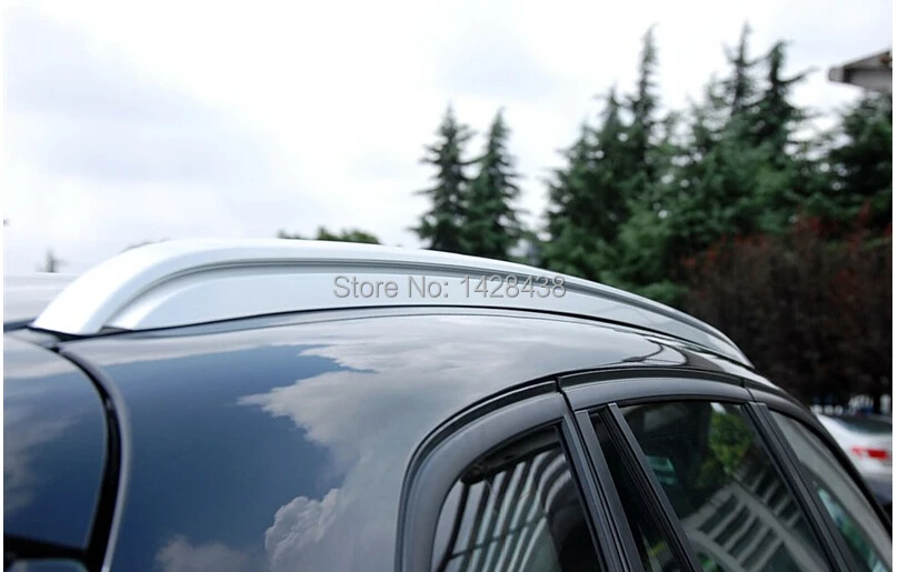 

silver Roof Rack Side Rails for BMW E70 X5 2006-2013 OEM Factory Style