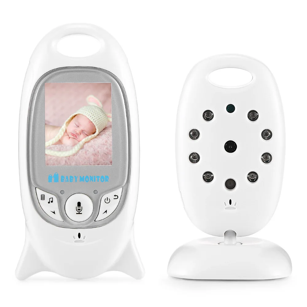 VB601 2 Inch 2.4GHz Wireless LCD Baby Video Monitor with Infrared Night Vision Two Way Audio Communication Baby Sleeping Monitor