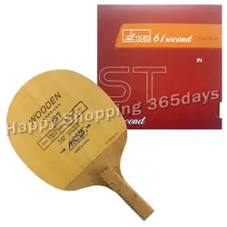 Pro Настольный теннис пинг-понг Combo ракетки Galaxy 987 лезвие с 61second lm ST резиновая Японский Penhold JS