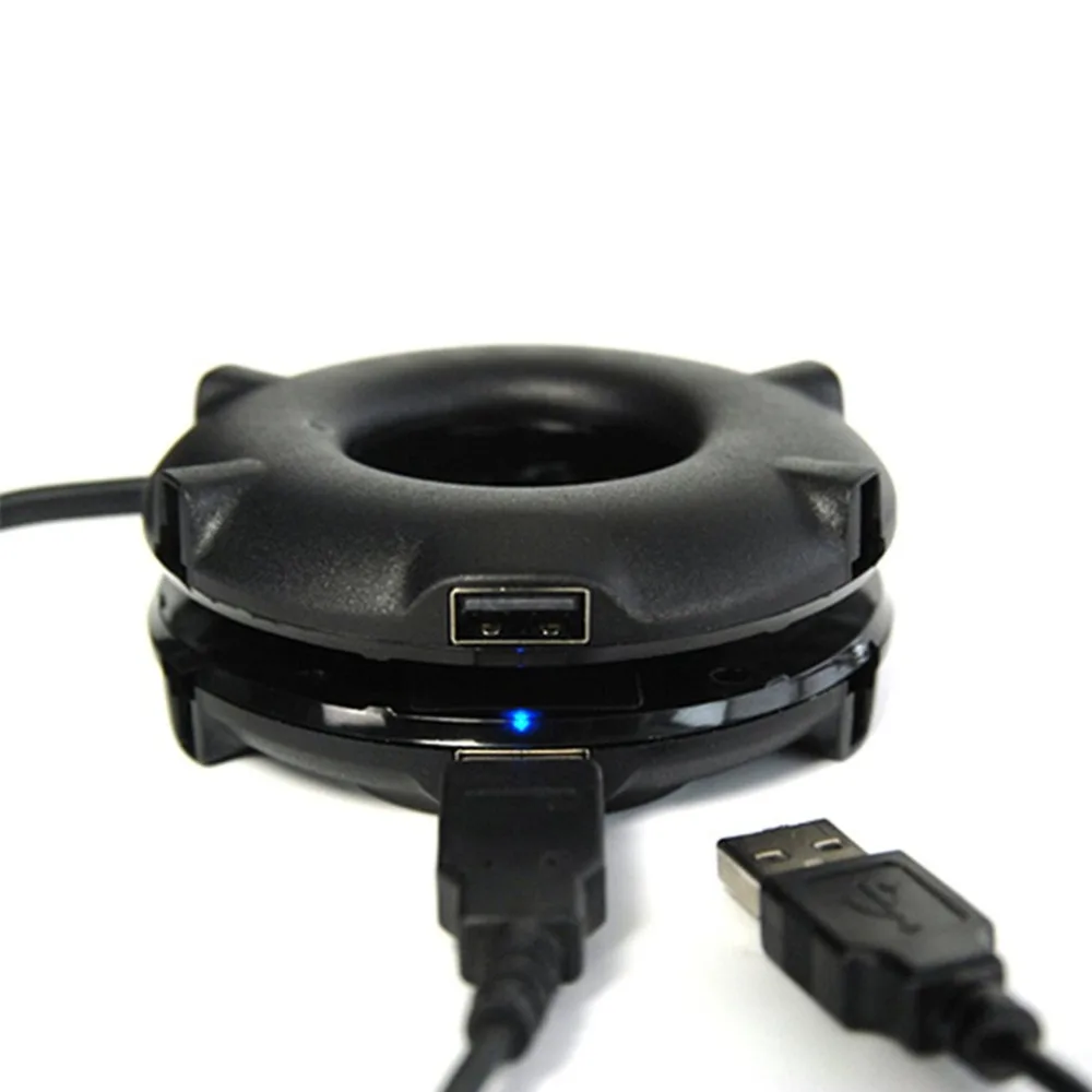 

Creative Donuts Smart Socket Universal Extension Board Power Socket with Dual USB Fast Charging Portable Travel Adapter