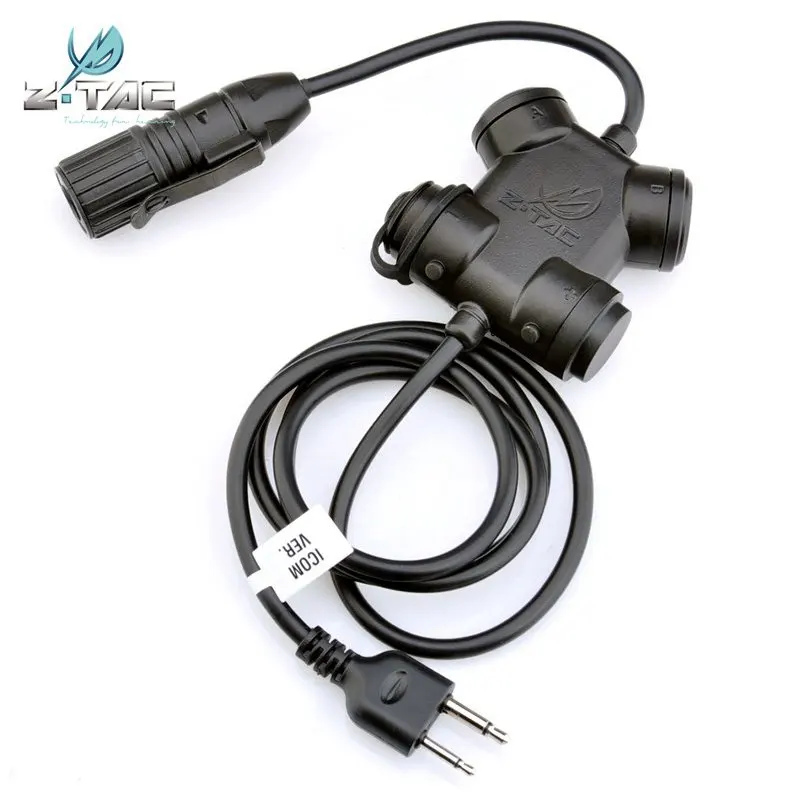 Z тактическая гарнитура SILYNX CLARUS PTT Ztac Airsoft аксессуары для наушников Kenwood Softair