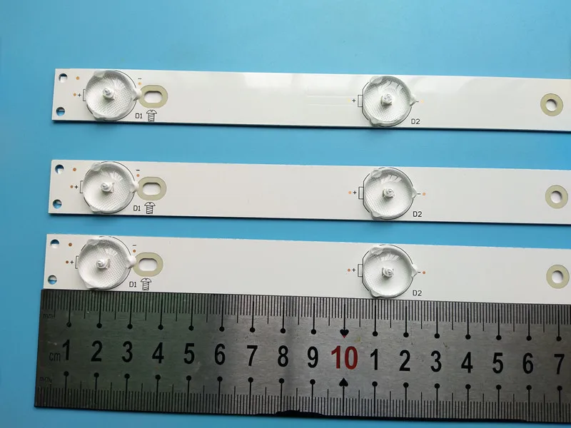 Новый комплект 3 шт. 7LED 615 мм Светодиодная лента для LBM320P0701 FC 2 32PFK4309 TPV TPT315B5 32PHS5301 LB