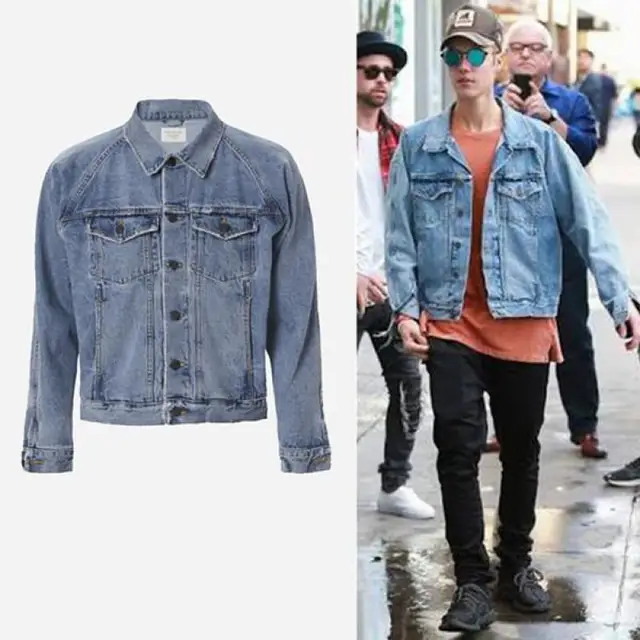 justin bieber jeans jacket