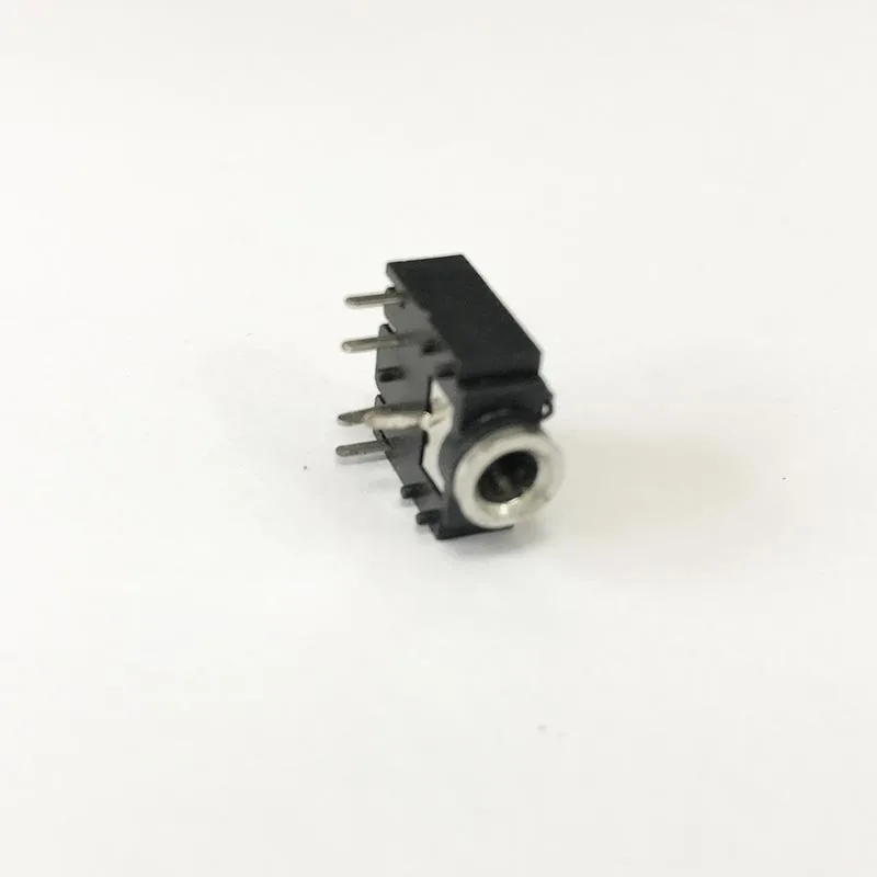 20pcs 3.5 Headphone Jack Pj-306a Two-channel Stereo Rib Earphone Socket