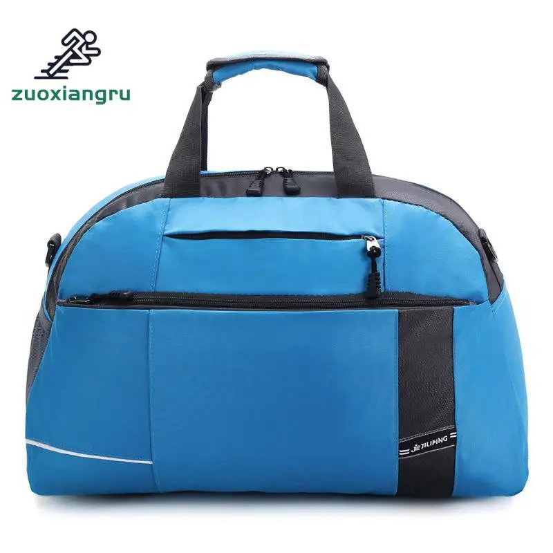 

New Gym Bag Women Yoga Bag Men Fitness Bag Waterproof Nylon Sport Bag Travel Training Shoulder Bags Luggage Duffel Shoes Storage