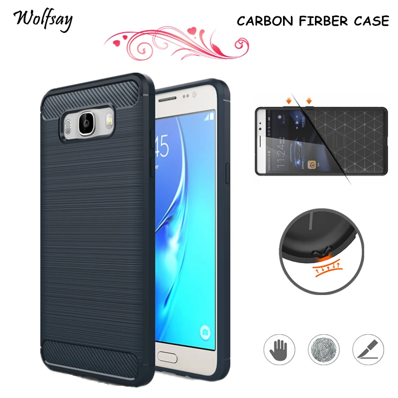 Wolfsay For Phone Cover Samsung Galaxy J7 2016 Case Rubber &lt |