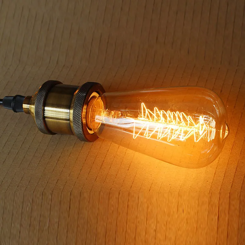 Lâmpadas Incandescentes st64 filament edison retro luz Marca : Ming&ben