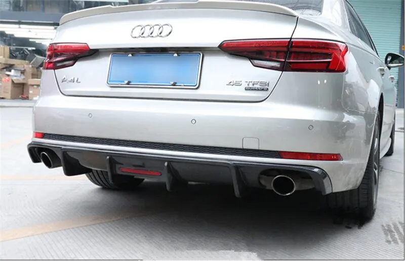Задний спойлер из углеродного волокна для Audi A4 Sline S4 B9 2017 2018 2019 высококачественный