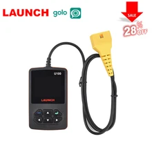 

2018 LAUNCH X431 OBD2 Auto Scanner U100 Code Reader With Multi-language OBDII Car Diagnostic Tool as golo easydiag /Creader V+