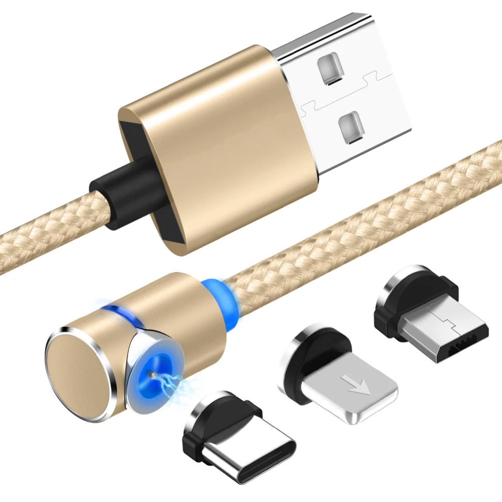 

3 In 1 Magnetic Usb-c Type C for Iphone 8 Plus Xr Xs max fast Charger Cable for samsung s10 9 8 7 note 9 8 7 Phone Charger Cable