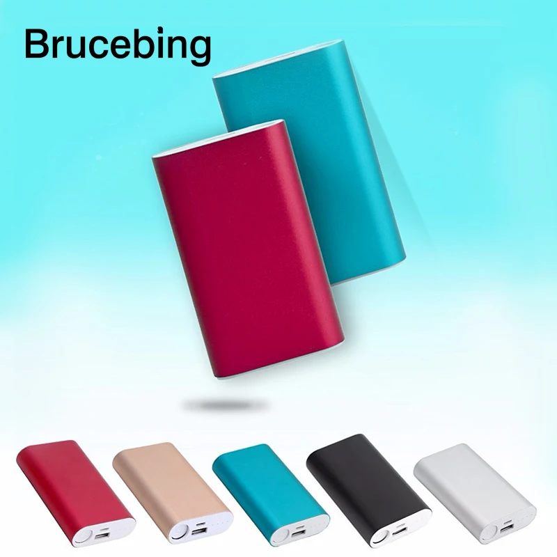 5 В Портативный DIY Зарядное устройство Box USB PowerBank случай Kit 2x18650 Батарея (не входит)