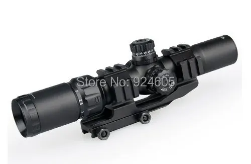 

Tactical 1.5-4X30 Rifle Spotting Scope With Mount For Hunting Shooting HS1-0246