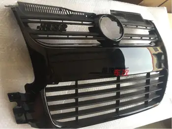 

ABS Car Front bumper Around Mesh Grille Grills Cover Trims For VW Golf5 Golf 5 MK5 R32 2005 2006 2007 2008 2009