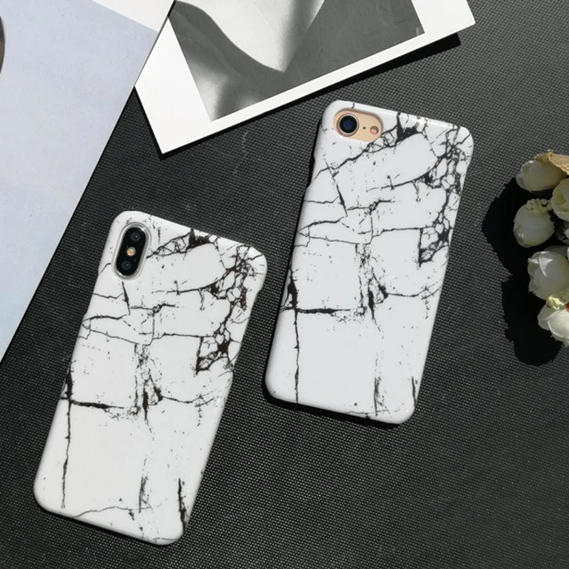 Hot Sell Marble Stone Phone Cover For iPhoneX 7 8 6 6s