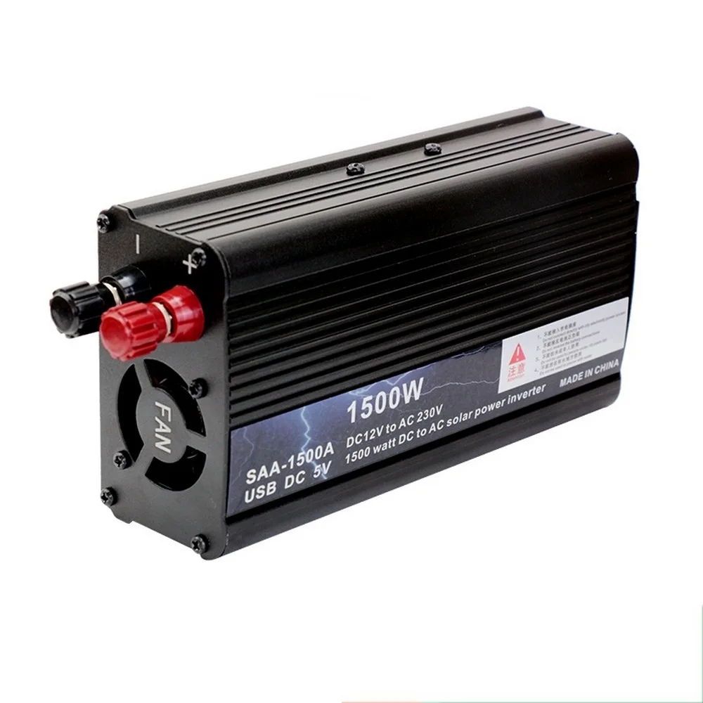 

1500W Car Inverter DC 12V to AC 110V 220V 50Hz/60Hz Portable Power Inverter Modified Sine Wave Cars Inverters Accessories